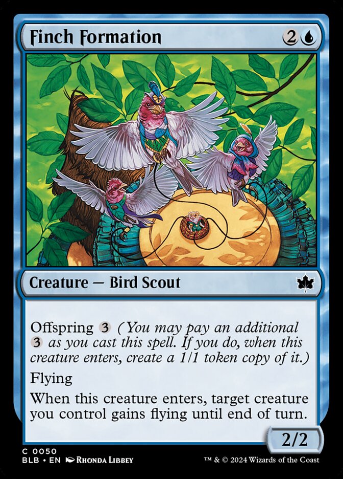 Finch Formation 50/281 (Bloomburrow)  - Foil | Good Games Modbury