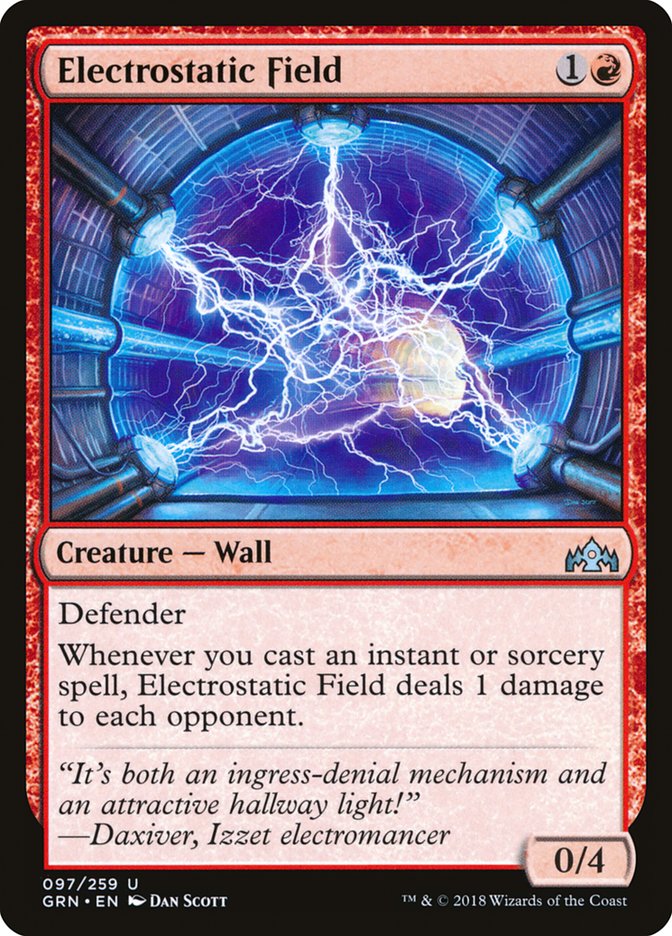 Electrostatic Field 97 (Guilds of Ravnica)  | Good Games Modbury