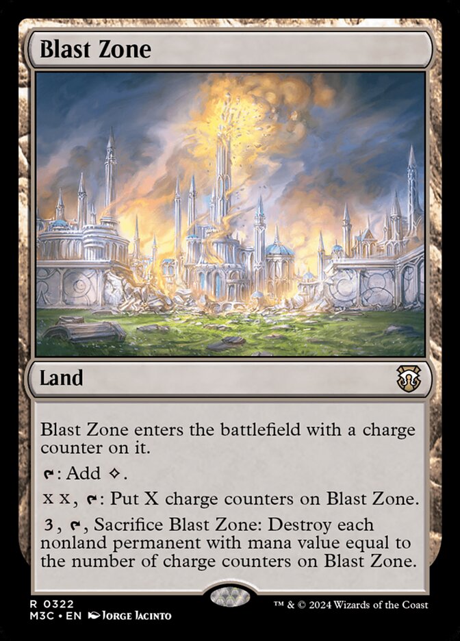 Blast Zone 322 (Commander: Modern Horizons 3)  | Good Games Modbury