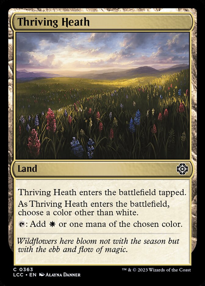 Thriving Heath 363/370 (Commander: The Lost Caverns of Ixalan)  | Good Games Modbury