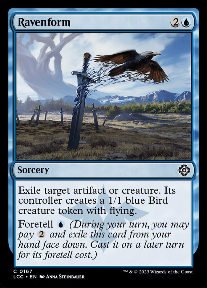 Ravenform 167/370 (Commander: The Lost Caverns of Ixalan)  | Good Games Modbury