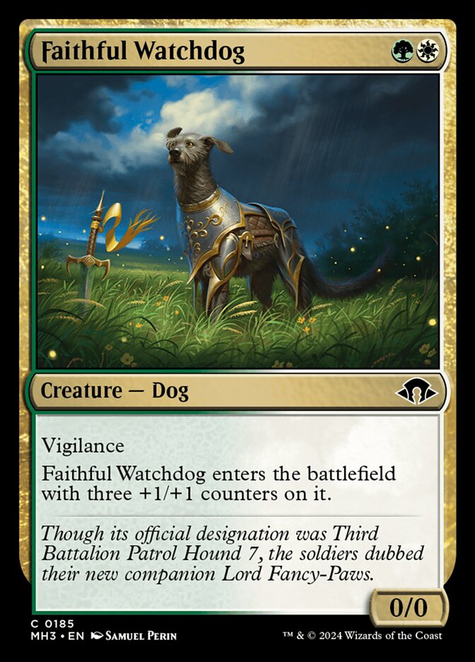 Faithful Watchdog 185/319 (Modern Horizons 3)  | Good Games Modbury