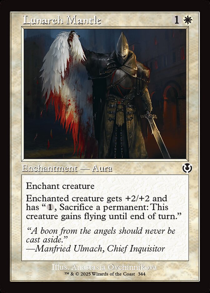 Lunarch Mantle 344/287 (Innistrad Remastered)  - Retro | Good Games Modbury
