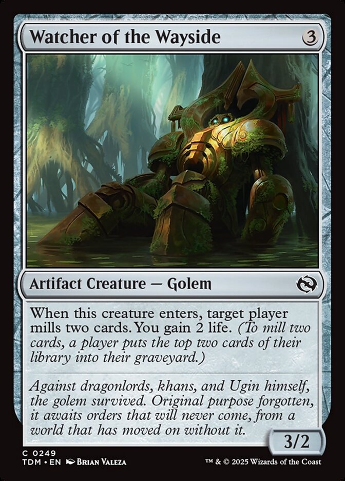 Watcher of the Wayside 249/291 (Tarkir: Dragonstorm)  - Foil | Good Games Modbury