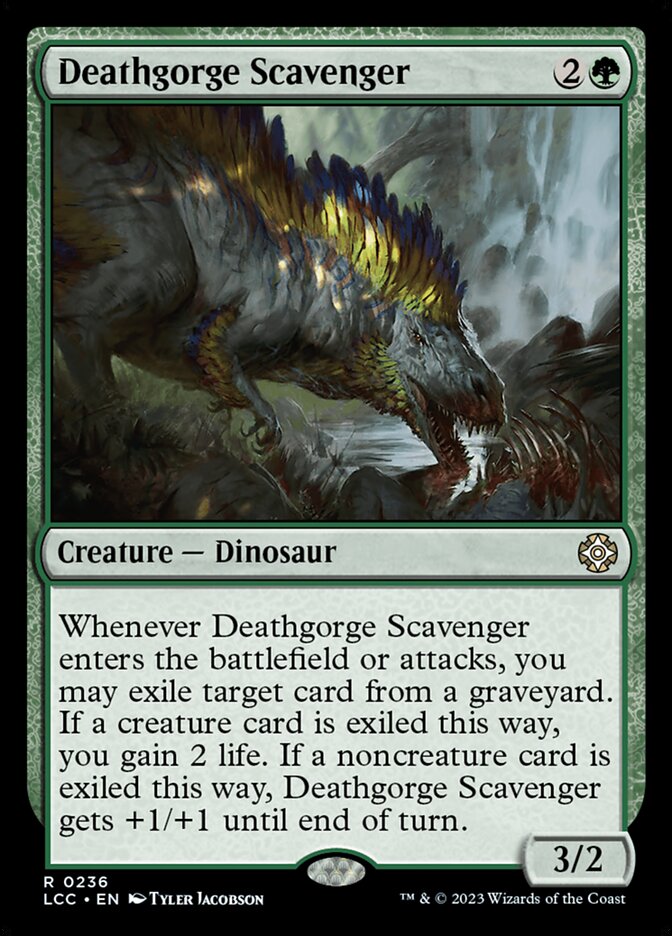 Deathgorge Scavenger 236/370 (Commander: The Lost Caverns of Ixalan)  | Good Games Modbury