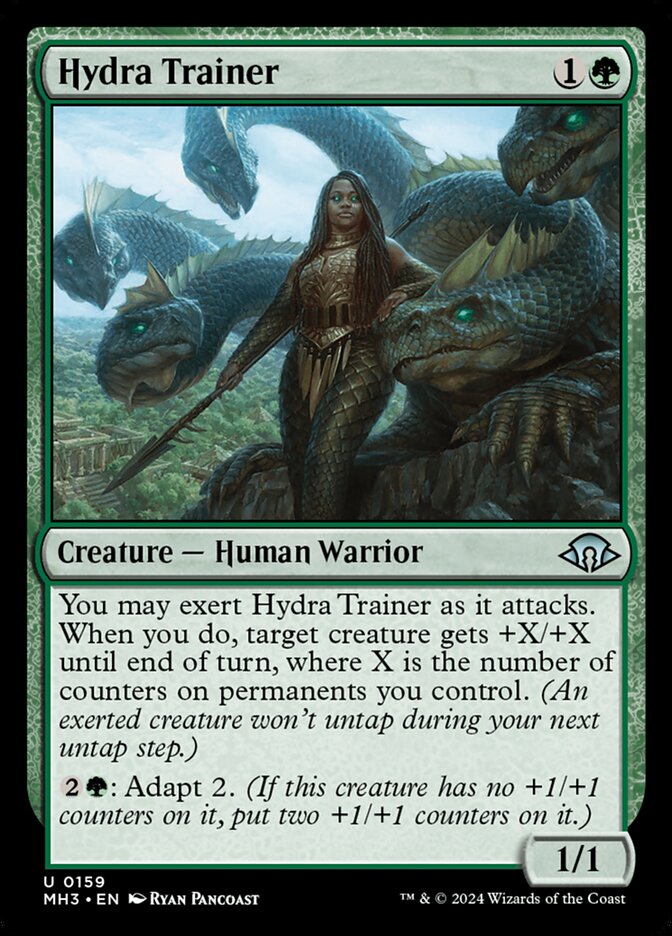 Hydra Trainer 159 (Modern Horizons 3)  - Foil | Good Games Modbury