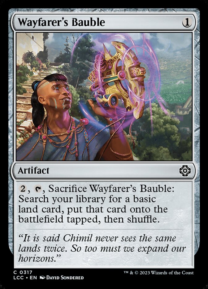 Wayfarer's Bauble 317/370 (Commander: The Lost Caverns of Ixalan)  | Good Games Modbury