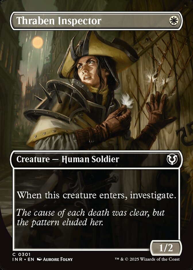 Thraben Inspector 301/287 (Innistrad Remastered)  - Borderless | Good Games Modbury