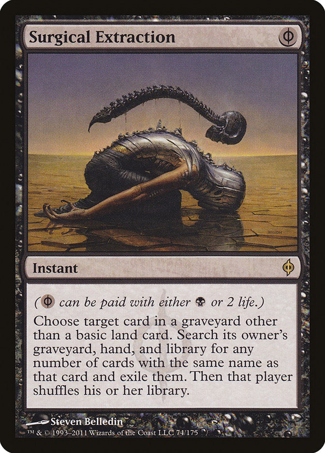 Surgical Extraction 74/175 (New Phyrexia)  | Good Games Modbury