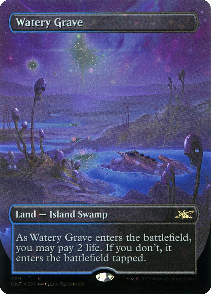 Watery Grave 529/244 (Unfinity)  - Foil | Good Games Modbury