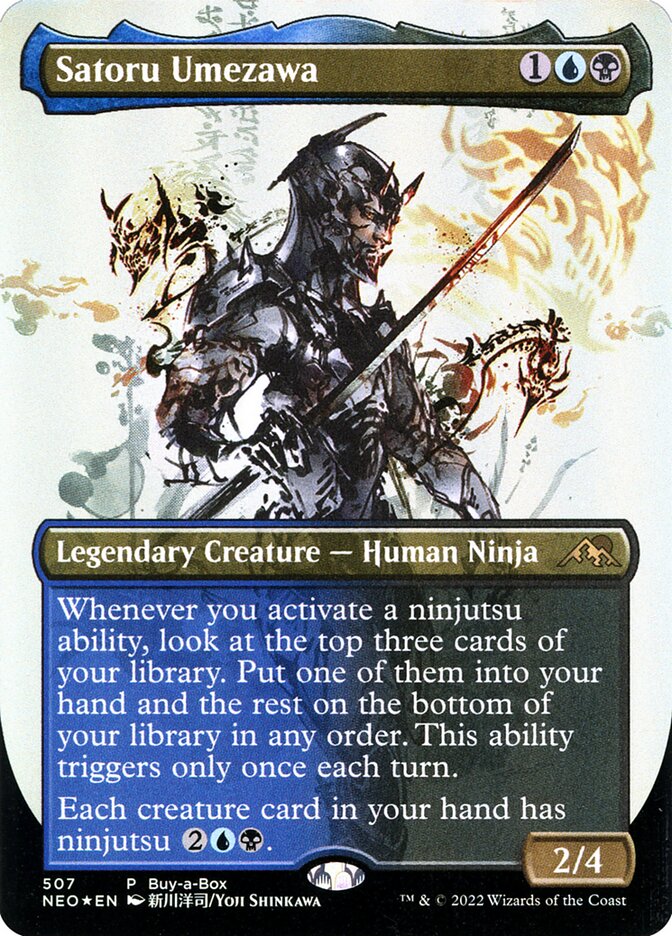Satoru Umezawa 507 (Buy-A-Box Promos)  - Foil | Good Games Modbury