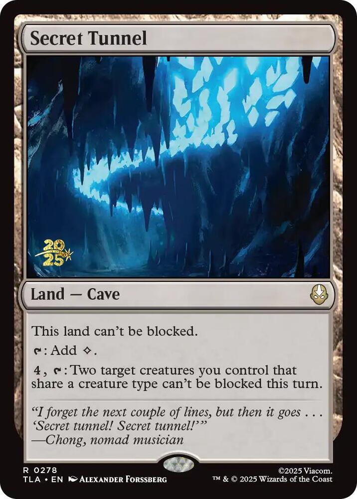 Secret Tunnel 278s/88 (Prerelease Cards)  - Foil | Good Games Modbury
