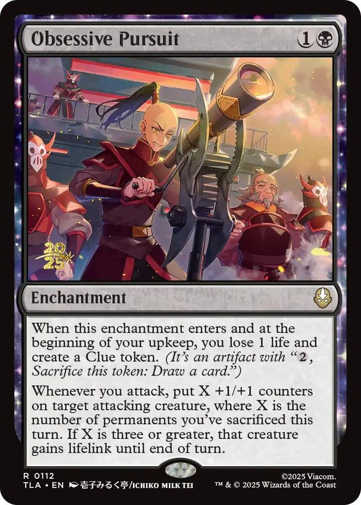 Obsessive Pursuit 112s/88 (Prerelease Cards)  - Foil | Good Games Modbury