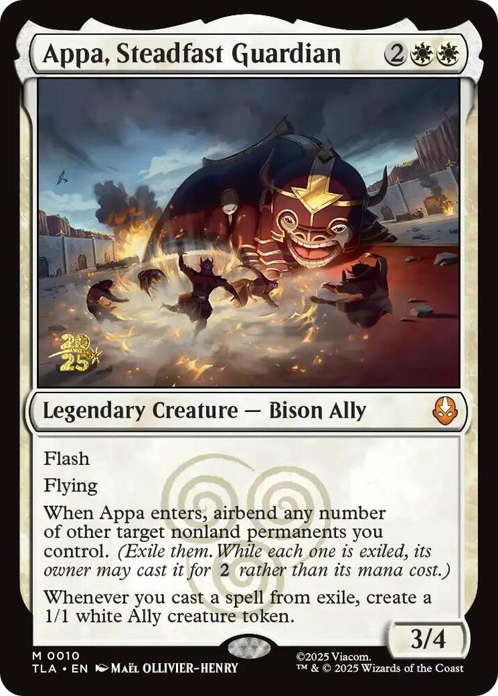 Appa Steadfast Guardian 10 (Prerelease Cards)  - PreRelease Foil | Good Games Modbury