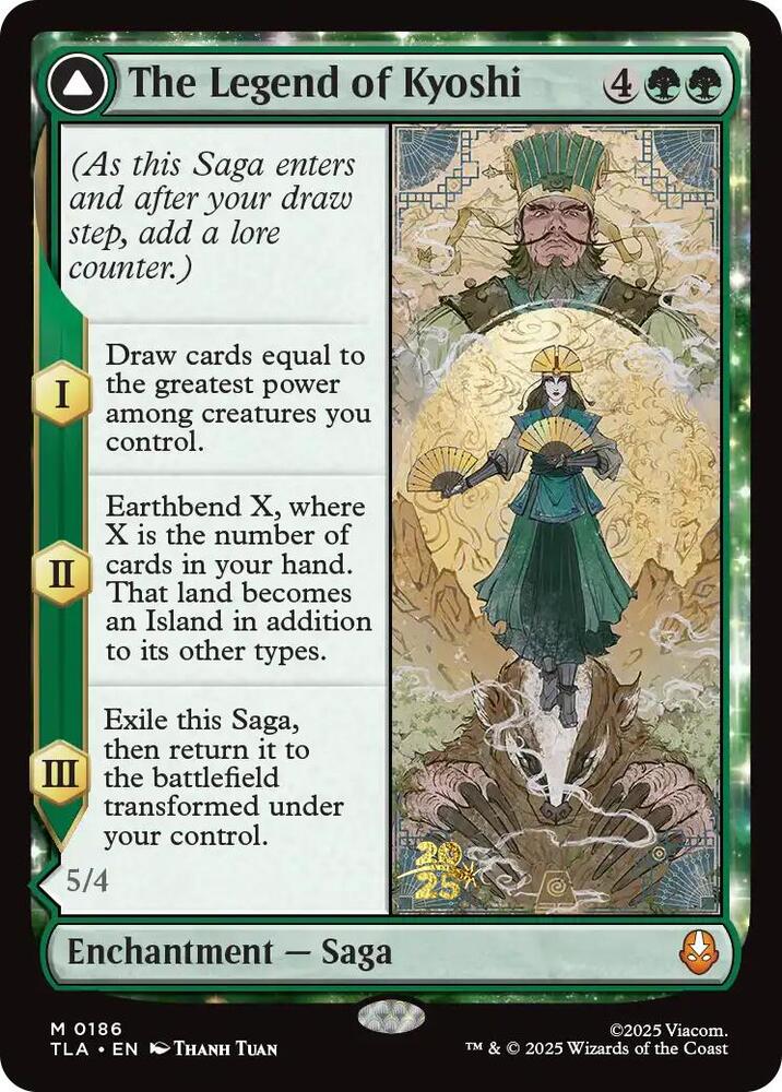 The Legend of Kyoshi 186 (Prerelease Cards)  - Foil | Good Games Modbury