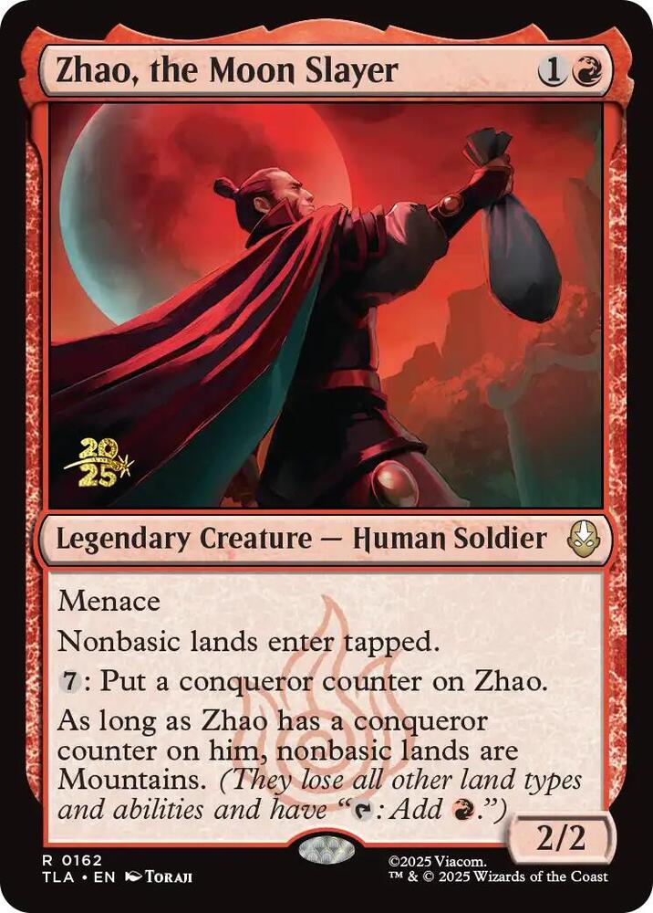 Zhao the Moon Slayer 162s/88 (Prerelease Cards)  - Foil | Good Games Modbury