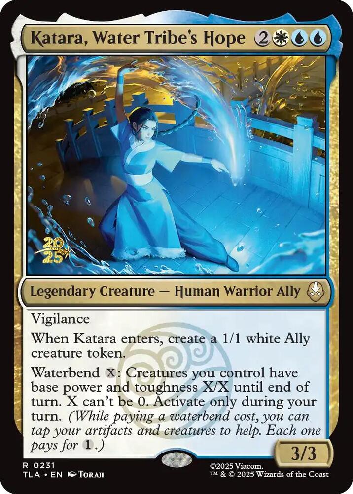 Katara Water Tribes Hope 231s/88 (Prerelease Cards)  - Foil | Good Games Modbury