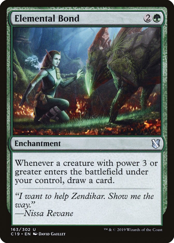 Elemental Bond 163/302 (Commander 2019)  | Good Games Modbury