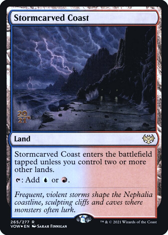 Stormcarved Coast 265s/137 (Prerelease Cards)  - Foil | Good Games Modbury