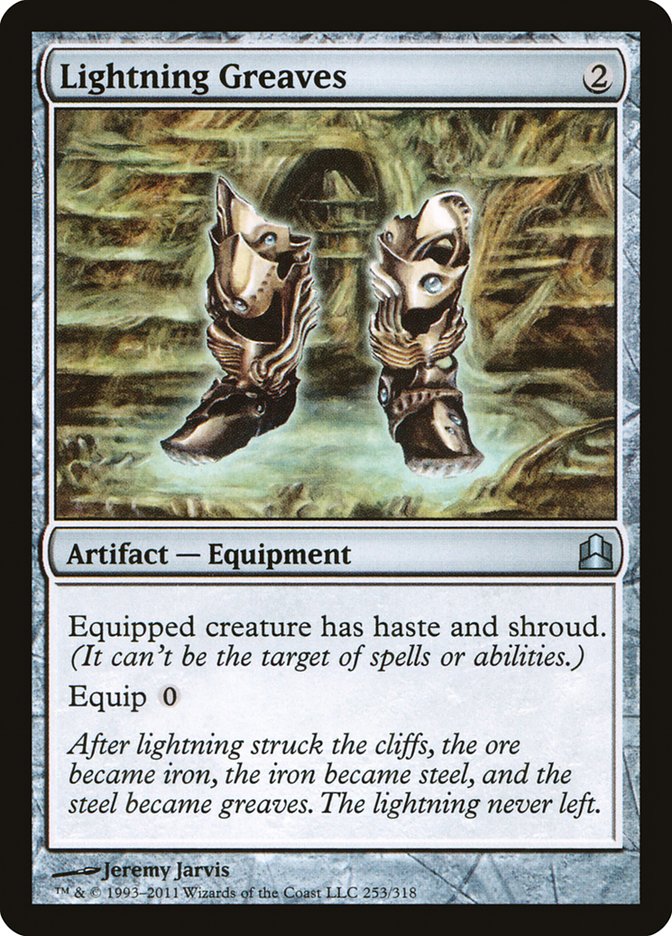Lightning Greaves 253/318 (Commander)  | Good Games Modbury