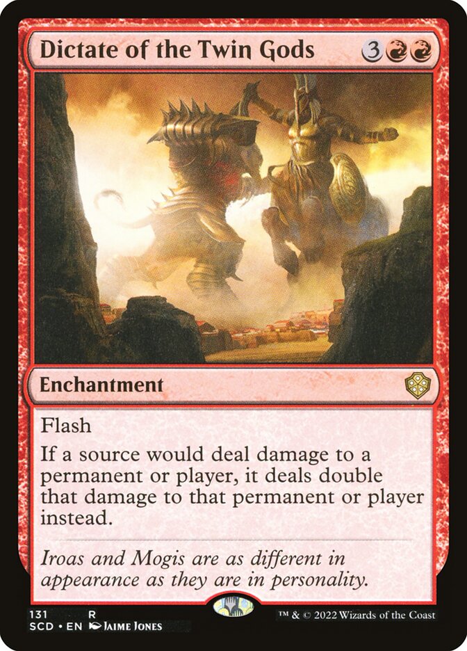 Dictate of the Twin Gods 131/352 (Starter Commander Decks)  | Good Games Modbury