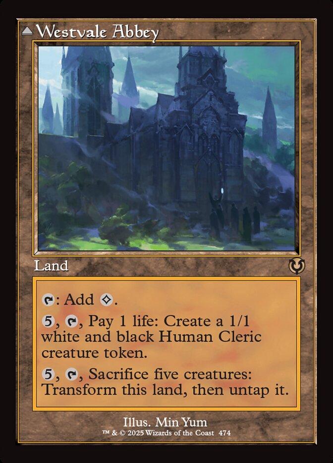 Westvale Abbey // Ormendahl, Profane Prince 474/287 (Innistrad Remastered)  - Retro Foil | Good Games Modbury