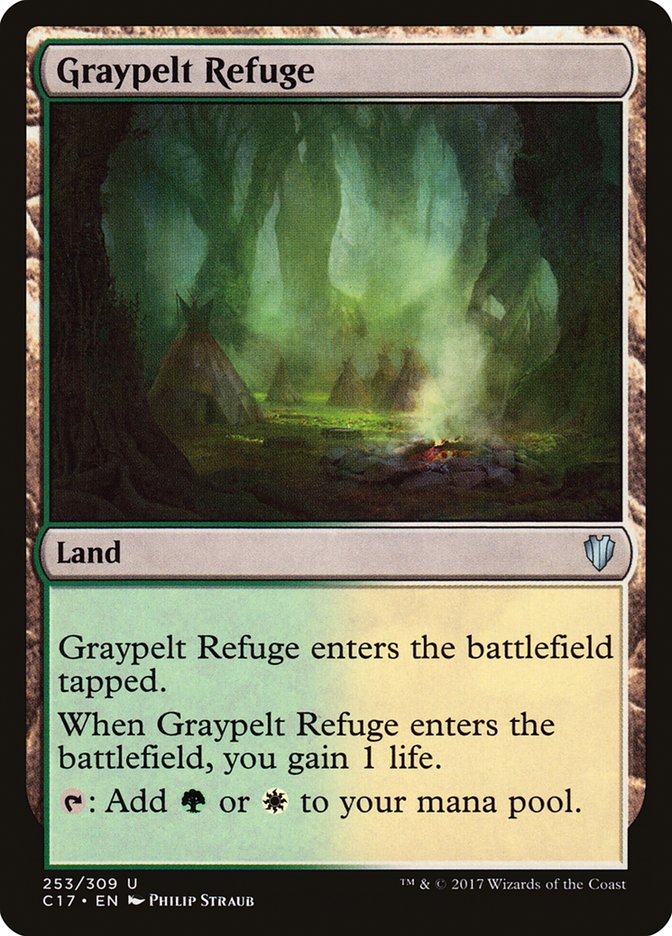 Graypelt Refuge 253 (Commander 2017)  | Good Games Modbury
