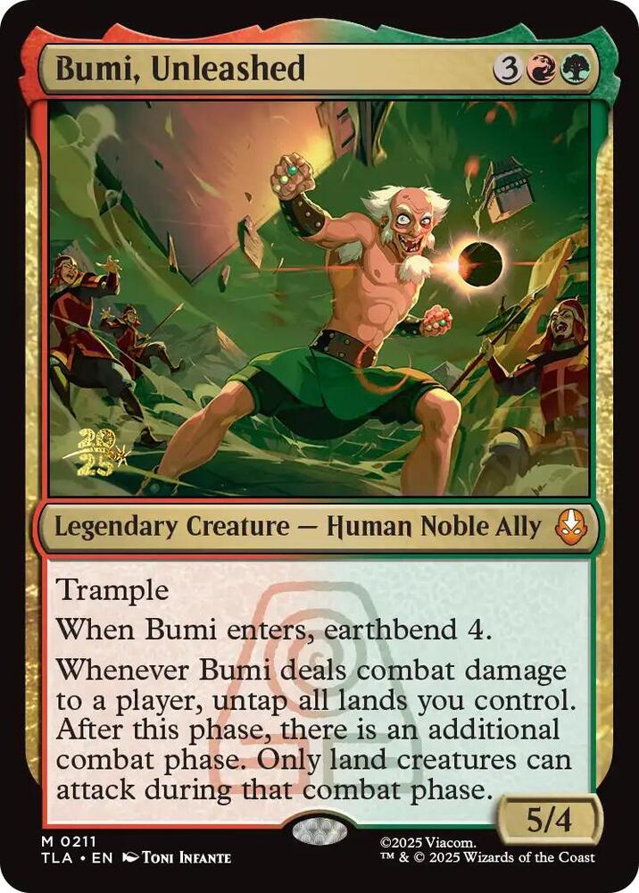 Bumi Unleashed 211s/88 (Prerelease Cards)  - Foil | Good Games Modbury
