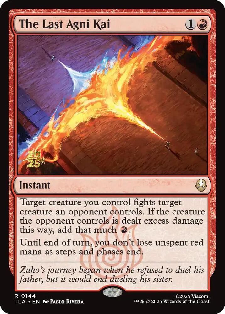 The Last Agni Kai 144s/88 (Prerelease Cards)  - Foil | Good Games Modbury