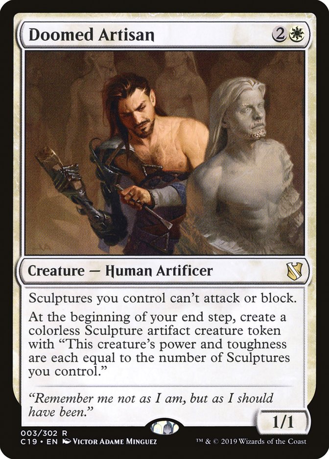 Doomed Artisan 3/302 (Commander 2019)  | Good Games Modbury