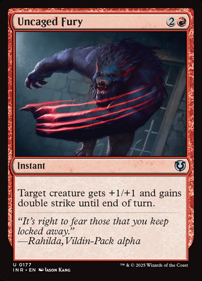 Uncaged Fury 177/287 (Innistrad Remastered)  | Good Games Modbury