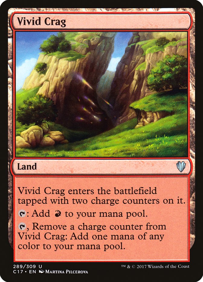 Vivid Crag 289/309 (Commander 2017)  | Good Games Modbury