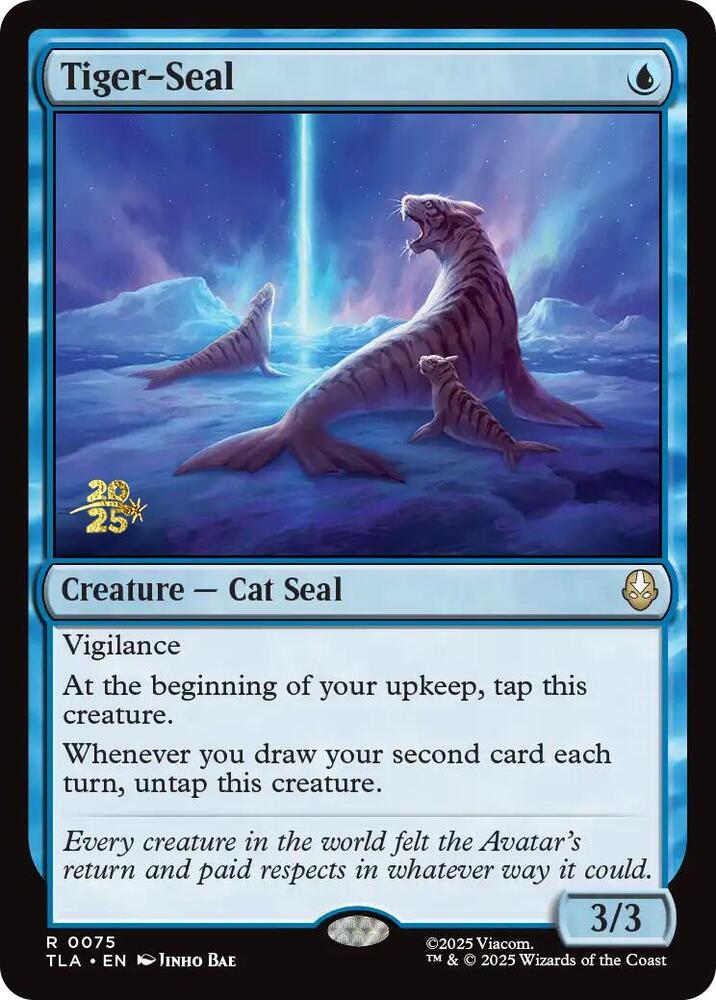 Tiger Seal 75 (Prerelease Cards)  - Foil | Good Games Modbury