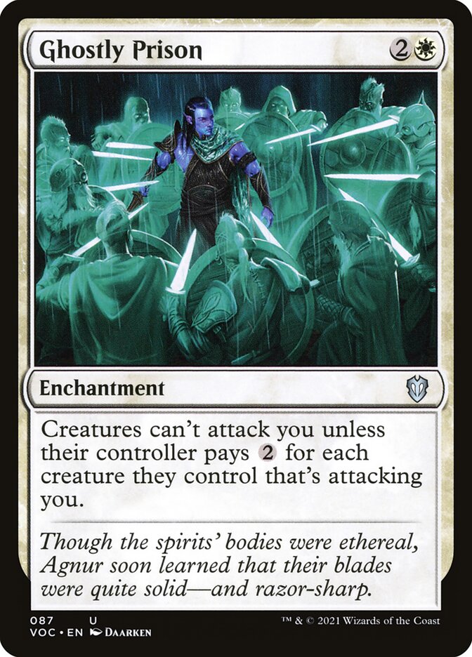 Ghostly Prison 87/38 (Commander: Innistrad: Crimson Vow)  | Good Games Modbury