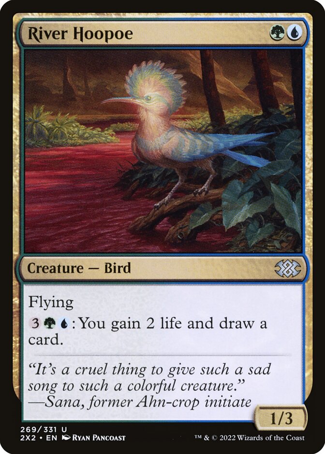 River Hoopoe 269/331 (Double Masters 2022)  - Foil | Good Games Modbury