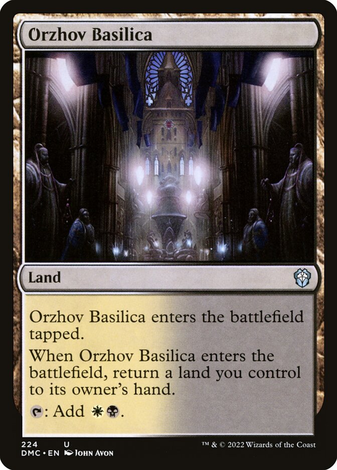 Orzhov Basilica 224/50 (Commander: Dominaria United)  | Good Games Modbury