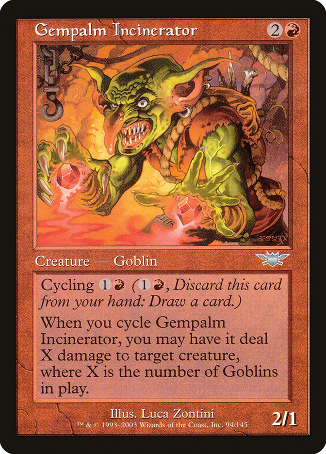 Gempalm Incinerator 94/145 (Legions)  | Good Games Modbury