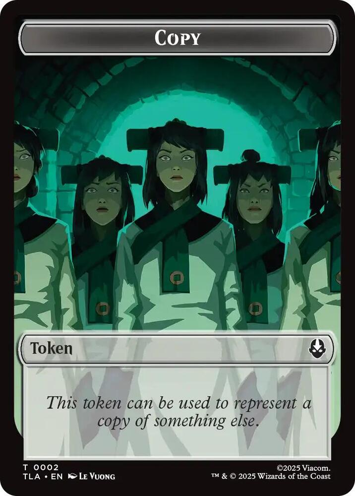 Copy Soldier Double Sided Token 2 // 11 (Avatar: The Last Airbender)  - Foil | Good Games Modbury