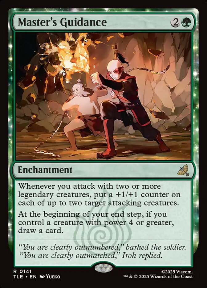 Master's Guidance 141/317 (Avatar: The Last Airbender: Eternal-Legal)  - Foil | Good Games Modbury