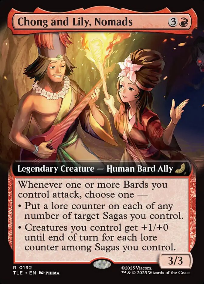 Chong and Lily, Nomads 192/317 (Avatar: The Last Airbender: Eternal-Legal)  - Extended Art | Good Games Modbury