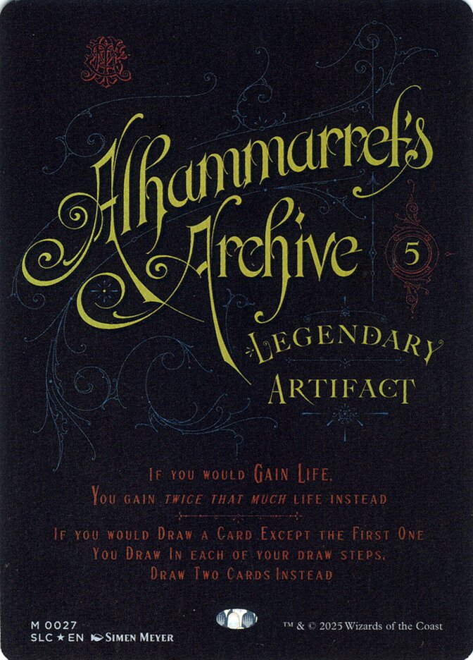 Alhammarret's Archive 27 (Secret Lair Countdown Kit)  - Borderless Foil | Good Games Modbury
