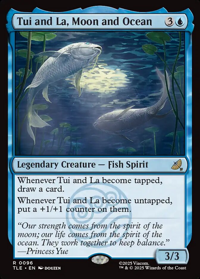 Tui and La, Moon and Ocean 96/317 (Avatar: The Last Airbender: Eternal-Legal)  - Foil | Good Games Modbury