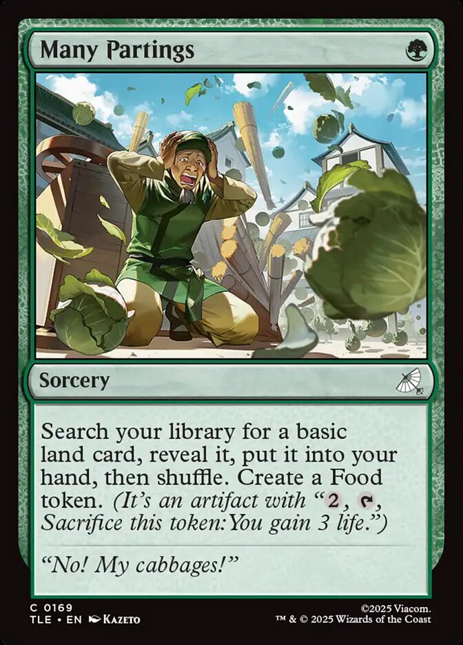 Many Partings 169/317 (Avatar: The Last Airbender: Eternal-Legal)  - Foil | Good Games Modbury