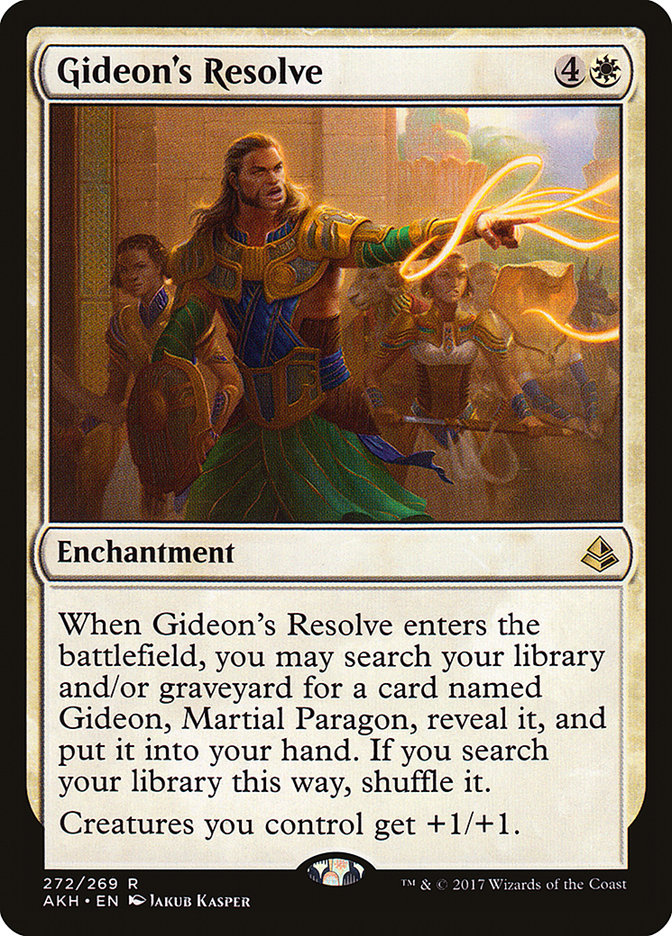 Gideon's Resolve 272/269 (Amonkhet)  | Good Games Modbury