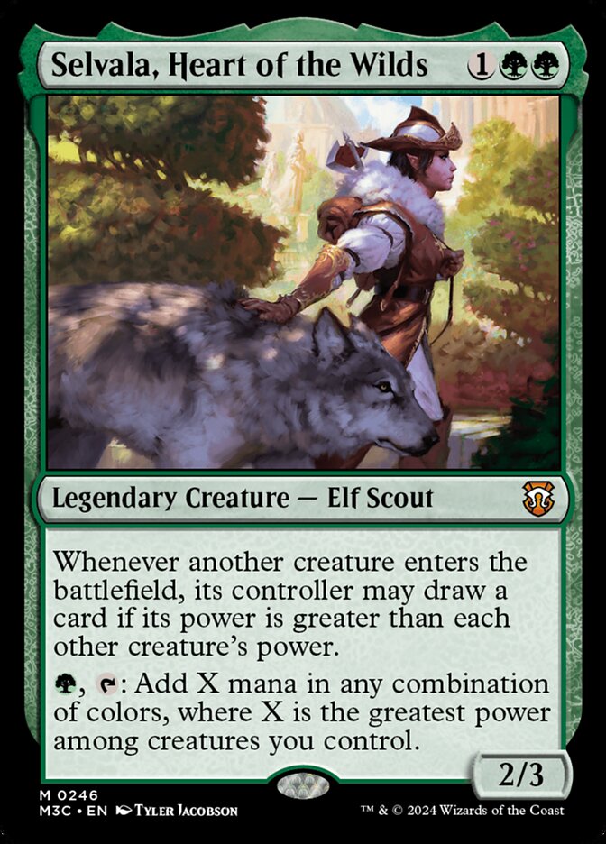 Selvala, Heart of the Wilds 246 (Commander: Modern Horizons 3)  | Good Games Modbury