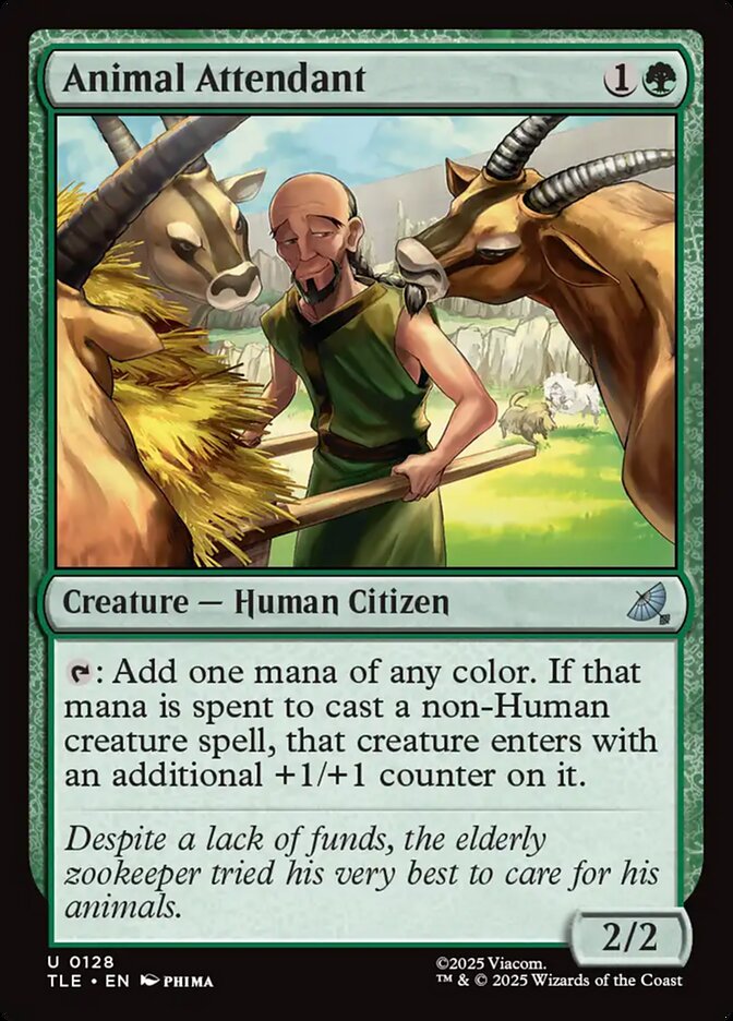 Animal Attendant 128/317 (Avatar: The Last Airbender: Eternal-Legal)  - Foil | Good Games Modbury