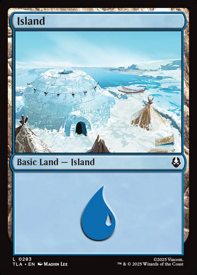 Island 283/286 (Avatar: The Last Airbender)  - Foil | Good Games Modbury