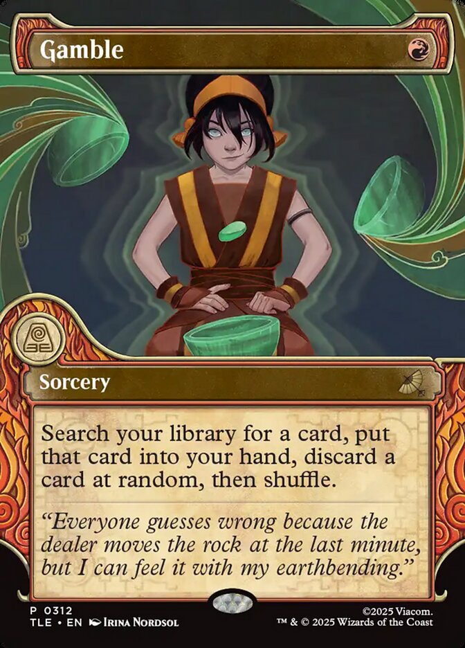 Gamble 312/317 (Avatar: The Last Airbender: Eternal-Legal)  - Showcase | Good Games Modbury