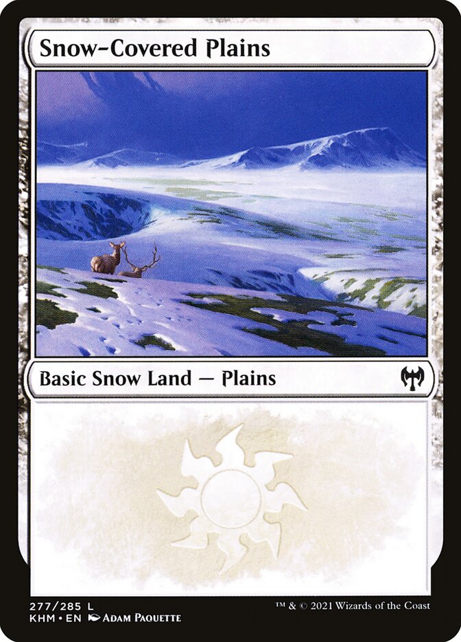 Snow-Covered Plains 277 (Kaldheim)  | Good Games Modbury
