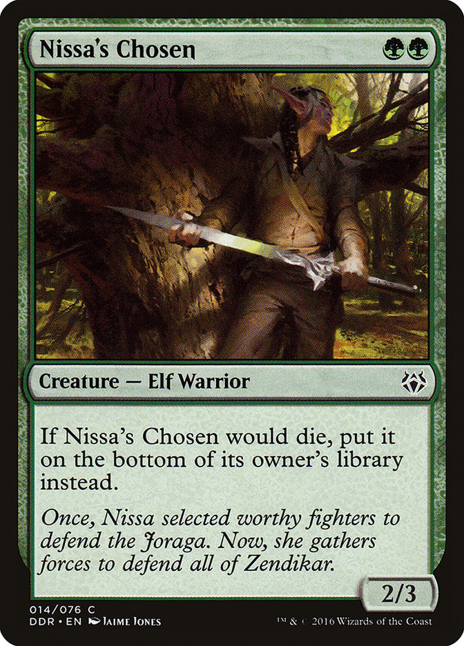 Nissa's Chosen 14/76 (Duel Decks: Nissa vs. Ob Nixilis)  | Good Games Modbury